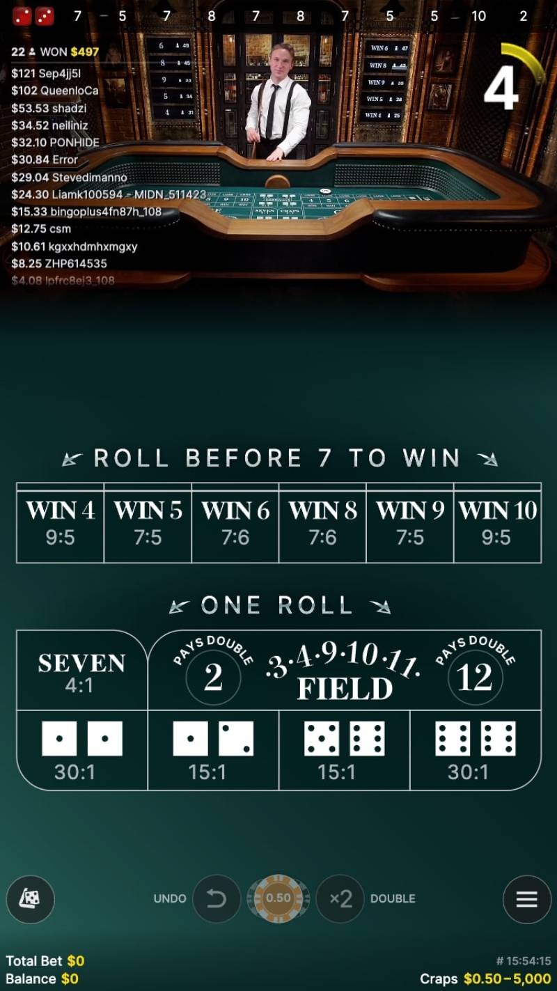 6 Mẹo Đánh Craps Live Hiệu Quả Dành Cho Dân Cá Cược 4 Luyện tập trên bàn demo – Thành thạo kỹ năng trước khi vào tiền thật