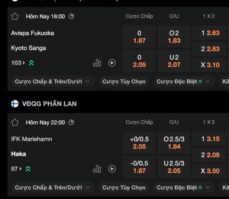 Cách Chơi Kèo Rung Bóng Đá - Đọc Vị Trận Đấu, Xuống Tiền Đúng Lúc 2 Phân biệt kèo rung và kèo live truyền thống